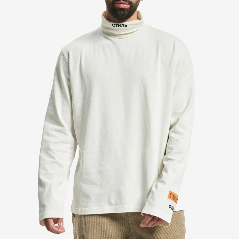 Heron Preston Longsleeve Turtleneck White Small